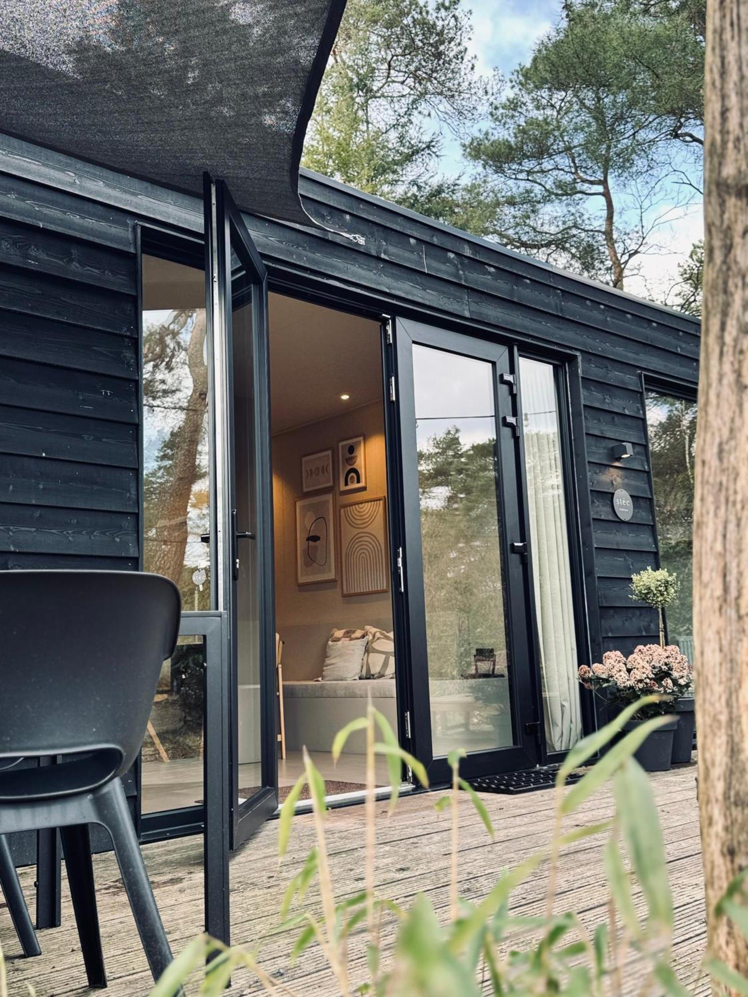 Luxe Tiny House Stec Midden Op De Veluwe In Nunspeet Villa ภายนอก รูปภาพ