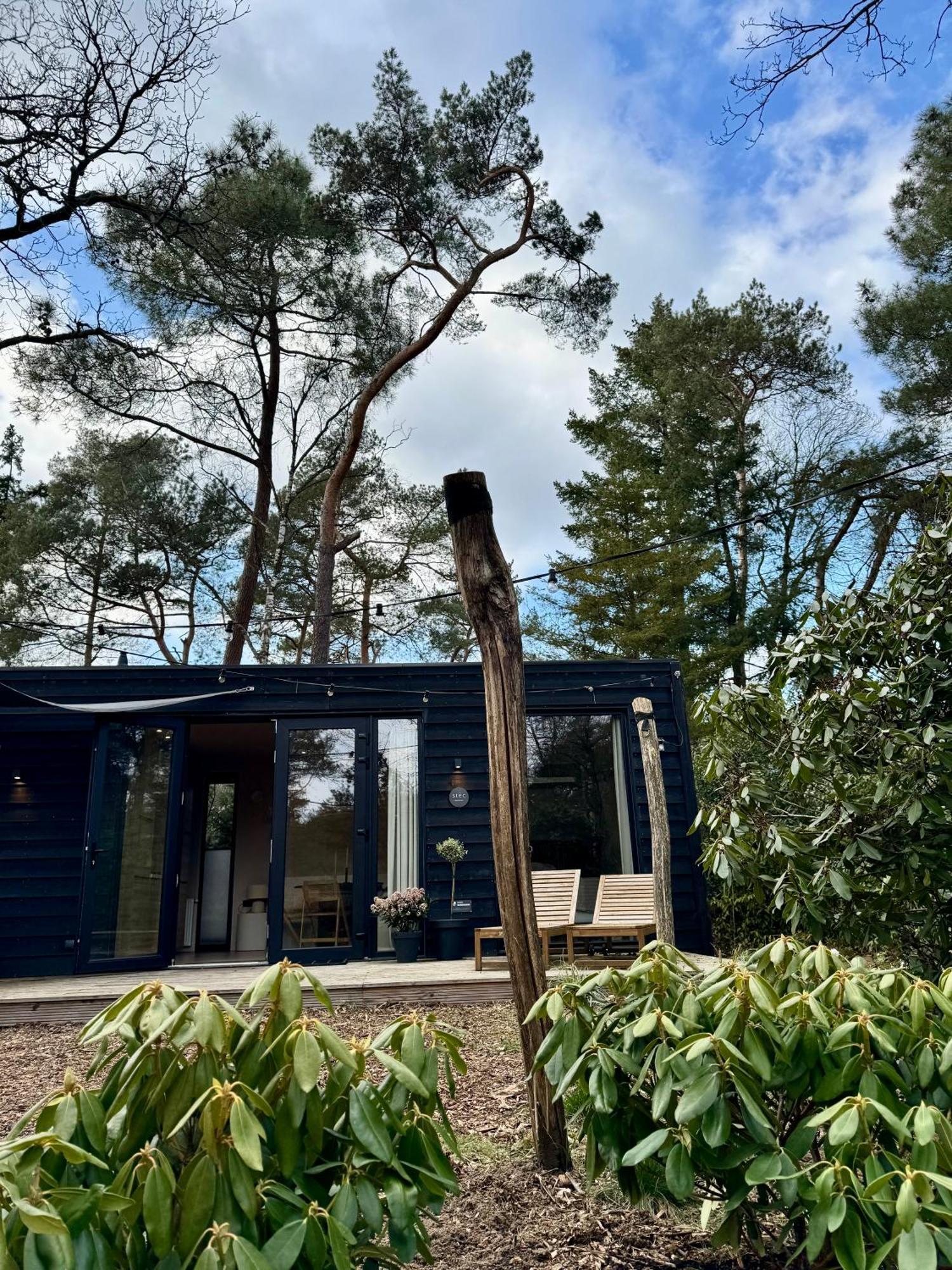 Luxe Tiny House Stec Midden Op De Veluwe In Nunspeet Villa ภายนอก รูปภาพ