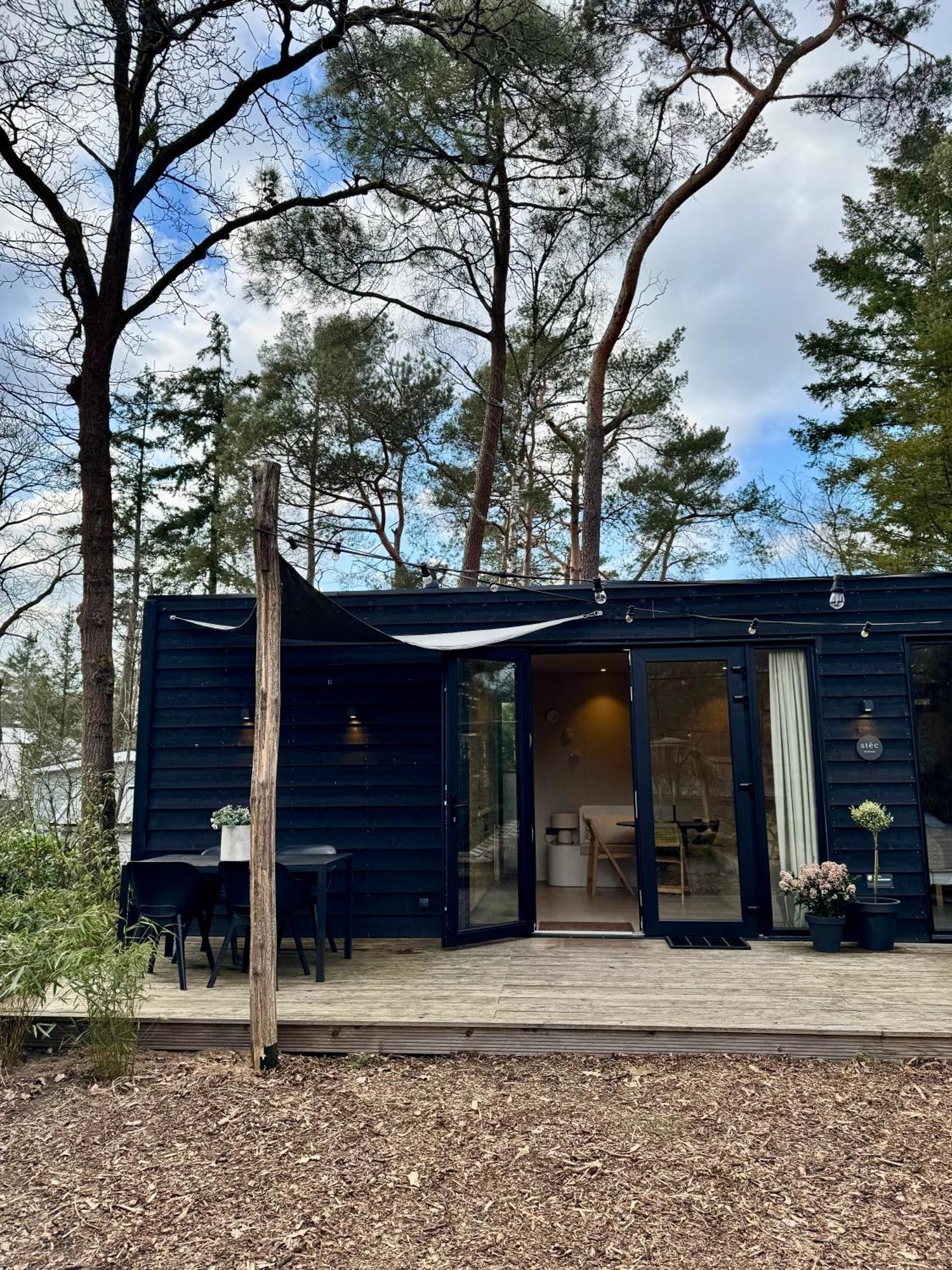 Luxe Tiny House Stec Midden Op De Veluwe In Nunspeet Villa ภายนอก รูปภาพ